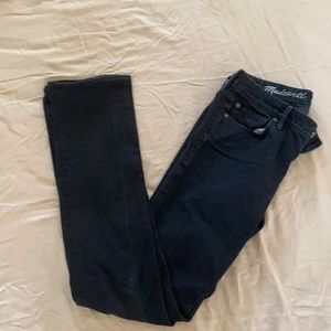 Madewell Black Rail Straight Jeans 28x34